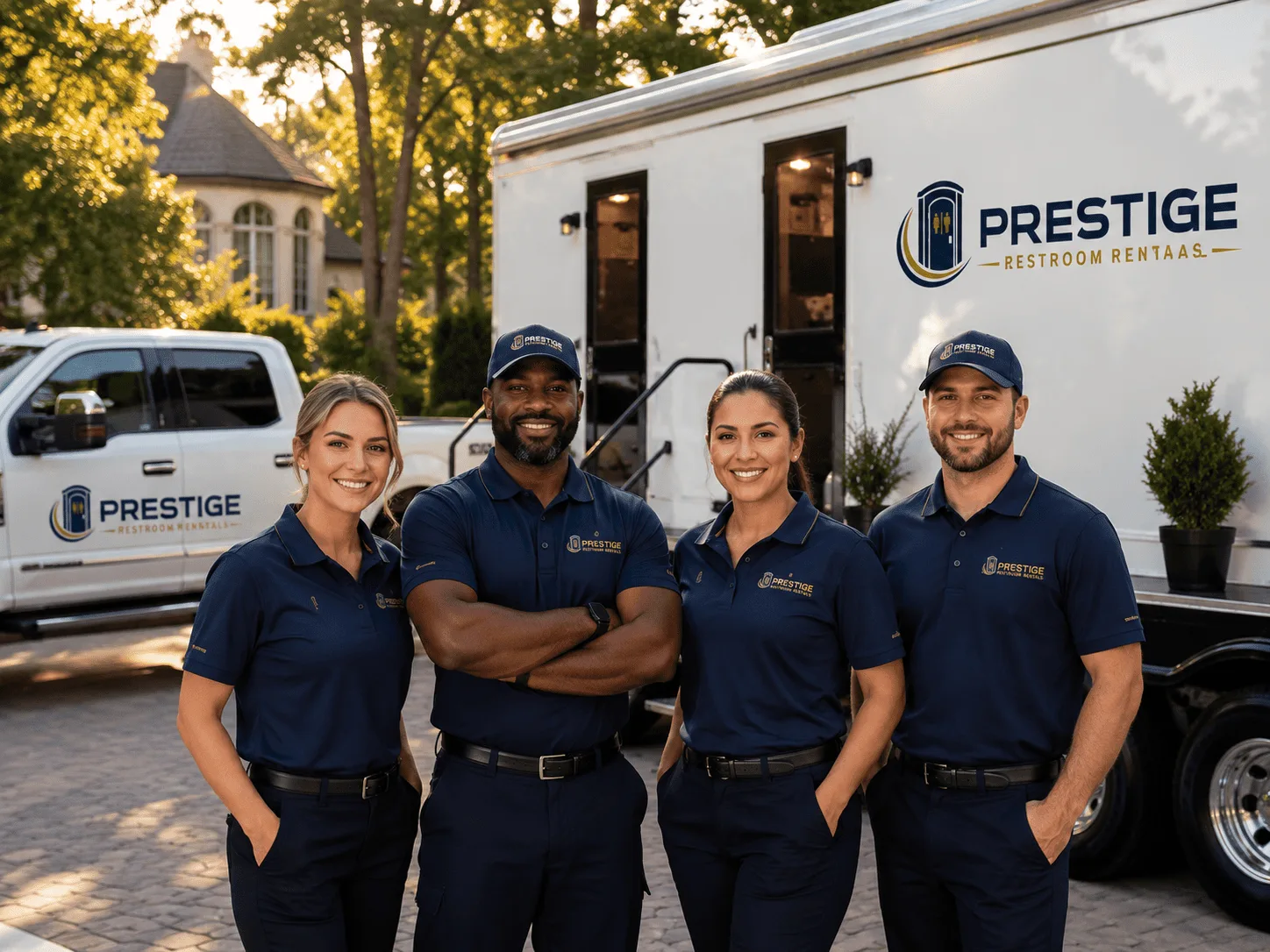 Trusted Luxury Portable Restrooms company in Holcombe, WI